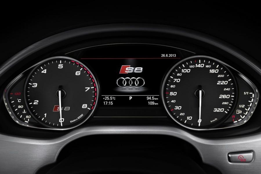 Панель приборов Audi S8 (D4) 2013 года  (WW) (фото 28 из 38)
